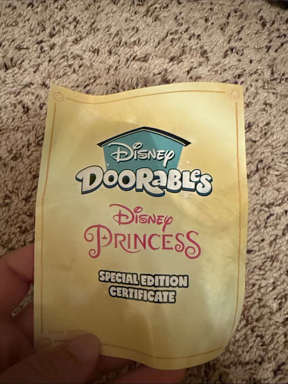 Disney doorables Princess special edition set with BONUS FIGURE Rapunzel